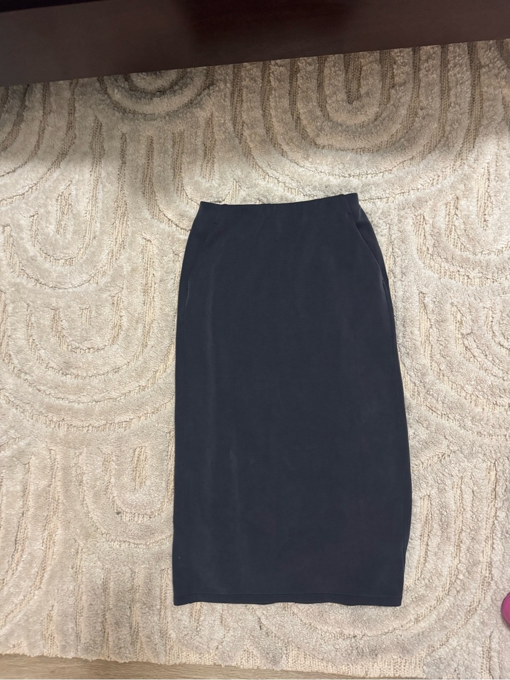 lululemon athletica Black Midi Pencil Skirt
